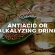 Antiacid or alkalyzing drink